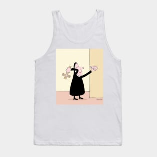 Hammering Nun Tank Top